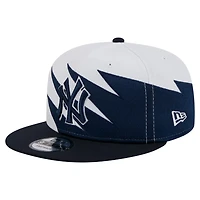New Era White New York Yankees Jagged 9FIFTY Snapback Hat