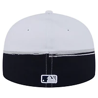 New Era White New York Yankees Paint Stroke 59FIFTY Fitted Hat