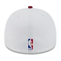 New Era Wine Cleveland Cavaliers 2025 NBA Draft A-Frame 59FIFTY Fitted Hat