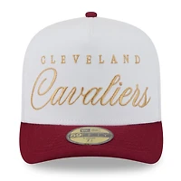 New Era Wine Cleveland Cavaliers 2025 NBA Draft A-Frame 59FIFTY Fitted Hat