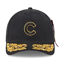 New Era x Alpha Industries Chicago Cubs A-Frame 9FORTY Adjustable Hat