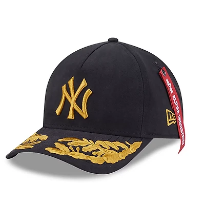 New Era x Alpha Industries New York Yankees A-Frame 9FORTY Adjustable Hat