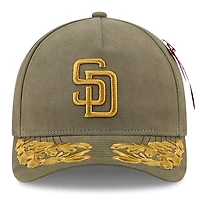 New Era x Alpha Industries San Diego Padres A-Frame 9FORTY Adjustable Hat