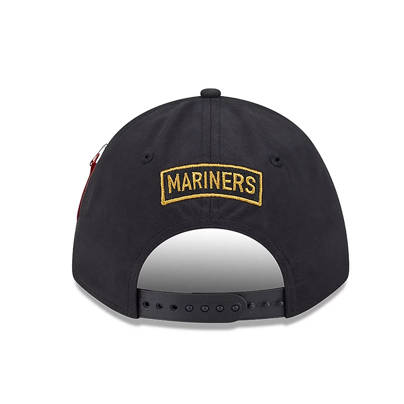 New Era x Alpha Industries Seattle Mariners A-Frame 9FORTY Adjustable Hat