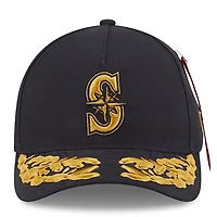 New Era x Alpha Industries Seattle Mariners A-Frame 9FORTY Adjustable Hat