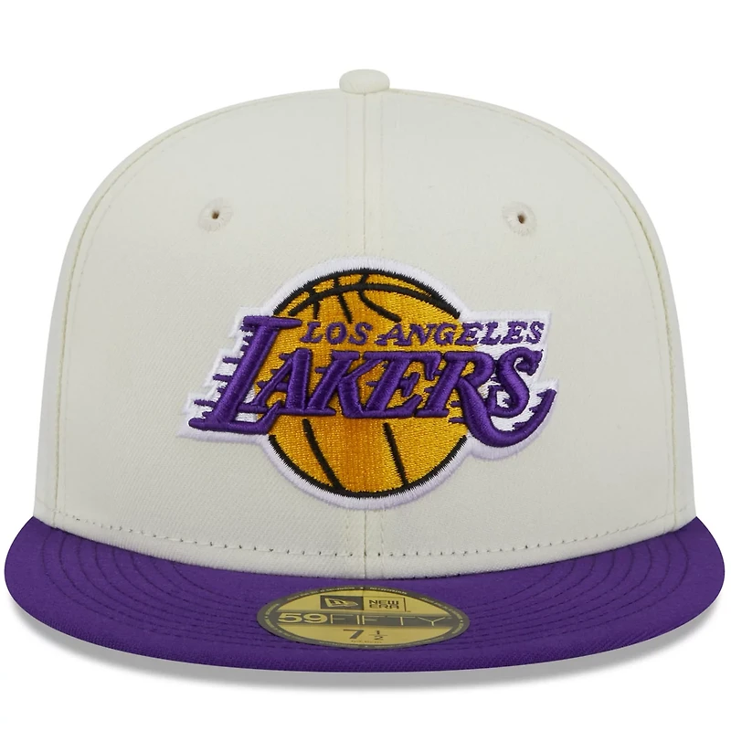 New Era x Staple /Purple Los Angeles Lakers NBA x Staple Two-Tone 59FIFTY Fitted Hat