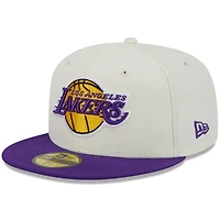 New Era x Staple /Purple Los Angeles Lakers NBA x Staple Two-Tone 59FIFTY Fitted Hat