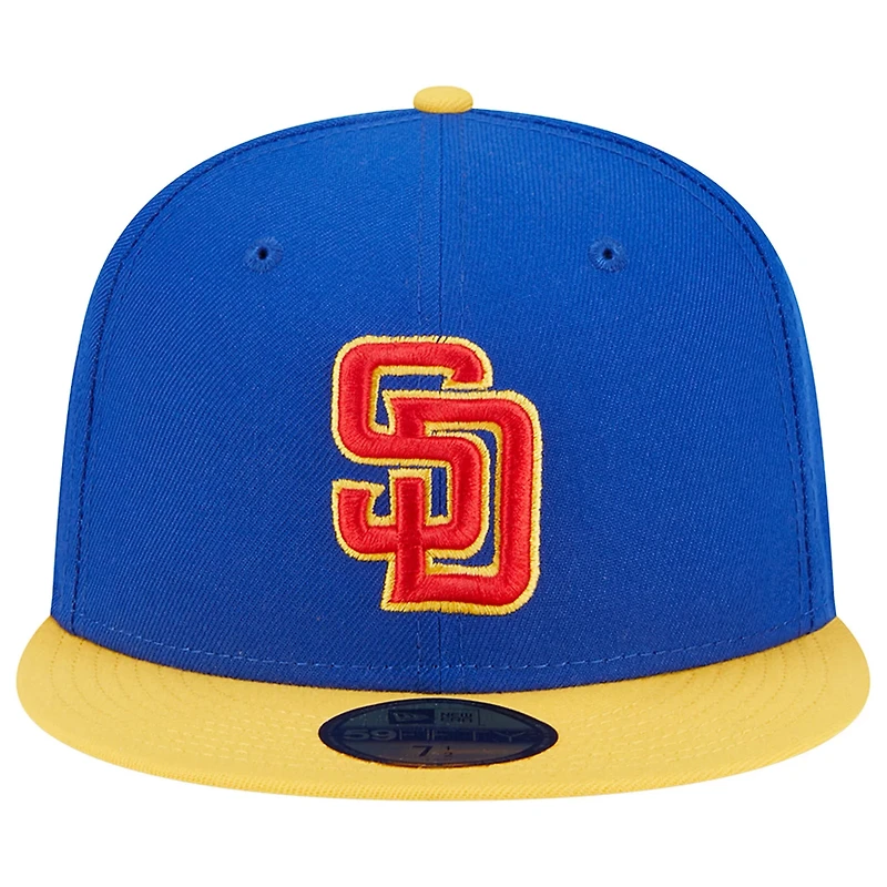 New Era Yellow San Diego Padres Empire 59FIFTY Fitted Hat