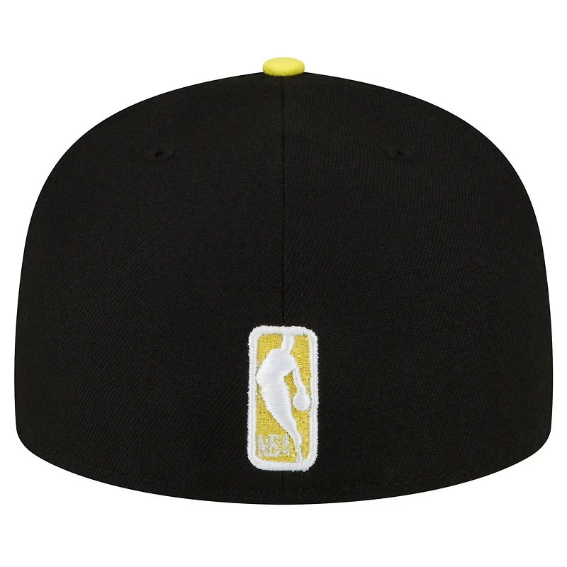 New Era Yellow Utah Jazz 2-Tone 59FIFTY Fitted Hat