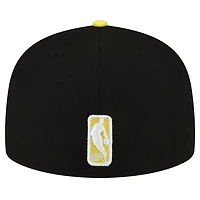 New Era Yellow Utah Jazz 2-Tone 59FIFTY Fitted Hat