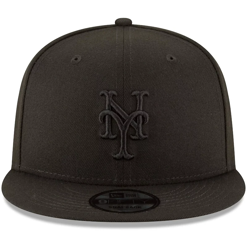 New York Mets New Era on 9FIFTY Team Snapback Adjustable Hat -