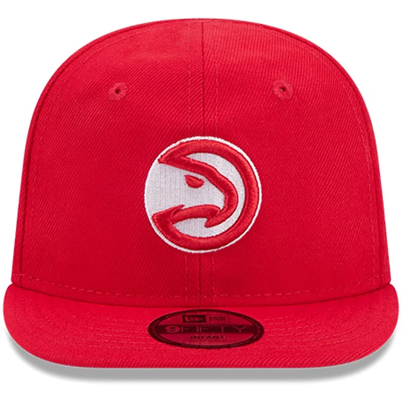 Newborn  New Era Atlanta Hawks My First 9FIFTY Adjustable Hat