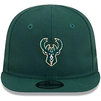 Newborn  New Era Hunter Milwaukee Bucks My First 9FIFTY Adjustable Hat