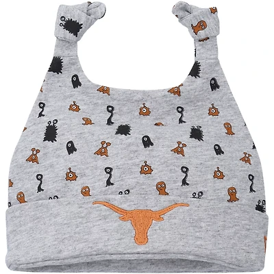 Newborn  New Era Texas Longhorns Critter Cuffed Knit Hat