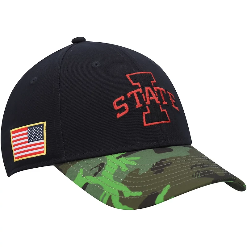 Nike /Camo Iowa State Cyclones Veterans Day 2Tone Legacy91 Adjustable Hat