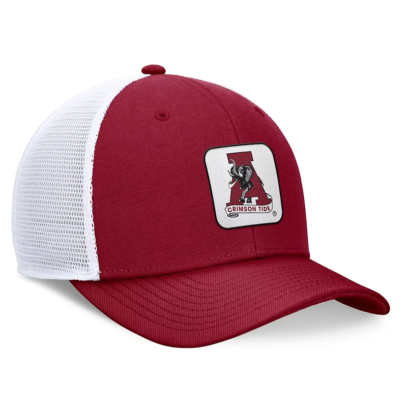 Nike / Alabama Tide Legacy Rise Mascot Trucker Adjustable Hat
