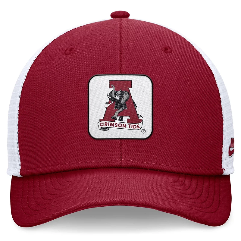 Nike / Alabama Tide Legacy Rise Mascot Trucker Adjustable Hat