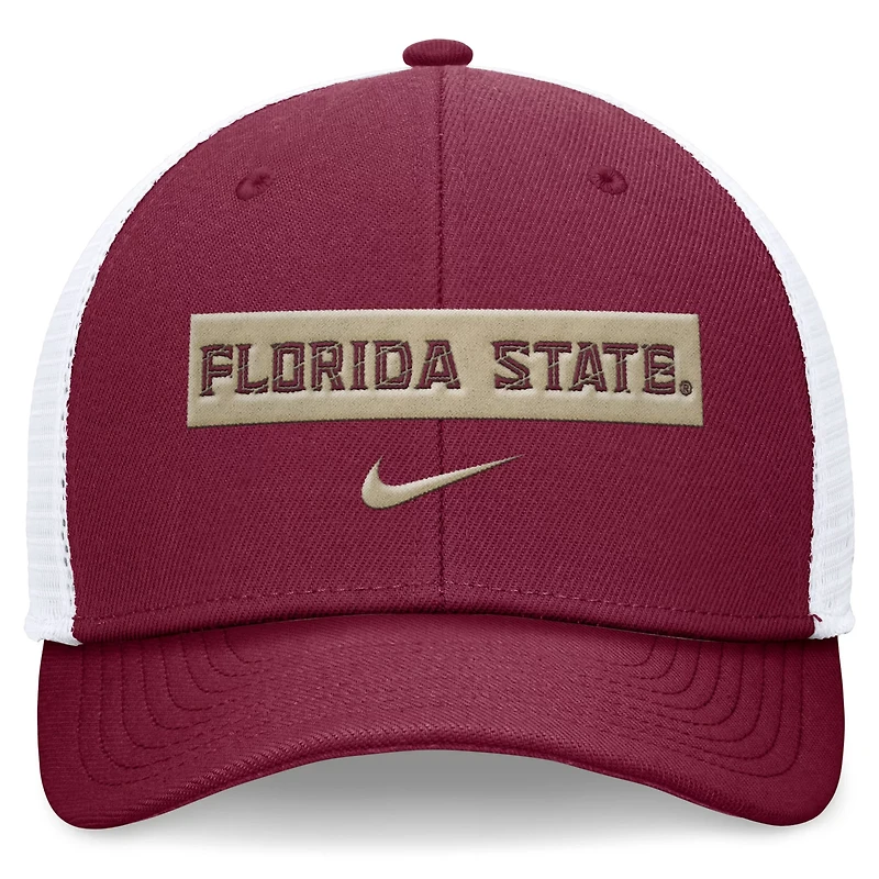 Nike / Florida State Seminoles 2024 Sideline Trucker Adjustable Hat
