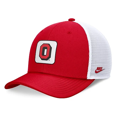Nike / Ohio State Buckeyes Legacy Rise Mascot Trucker Adjustable Hat