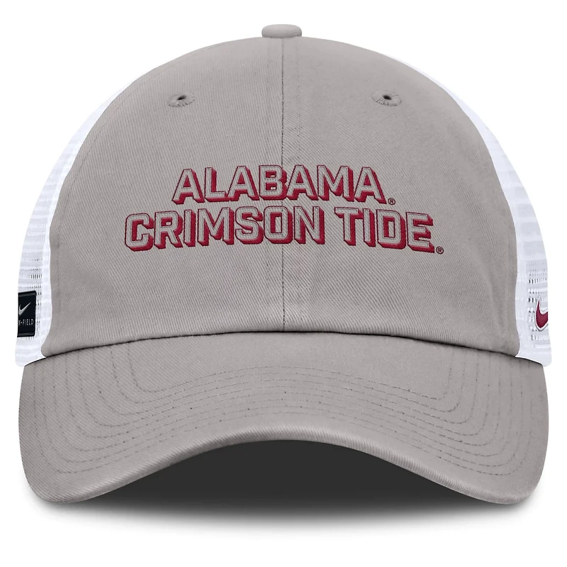 Nike Alabama Crimson Tide 2025 Gameday On-Field Club Adjustable Trucker Hat