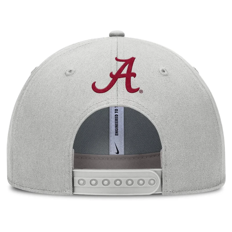 Nike Alabama Crimson Tide 2025 Sideline Dust Pinched Rise Adjustable Hat