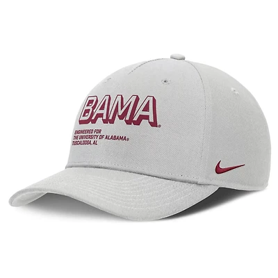 Nike Alabama Crimson Tide 2025 Sideline Dust Pinched Rise Adjustable Hat
