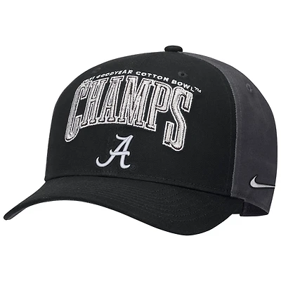 Nike Alabama Crimson Tide College Football Playoff 2021 Cotton Bowl Champions Locker Room Classic 99 Adjustable Hat