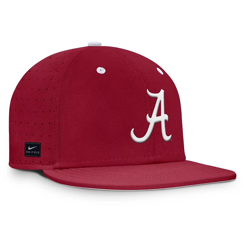 Nike Alabama Crimson Tide On-Field Dugout True Performance Fitted Hat