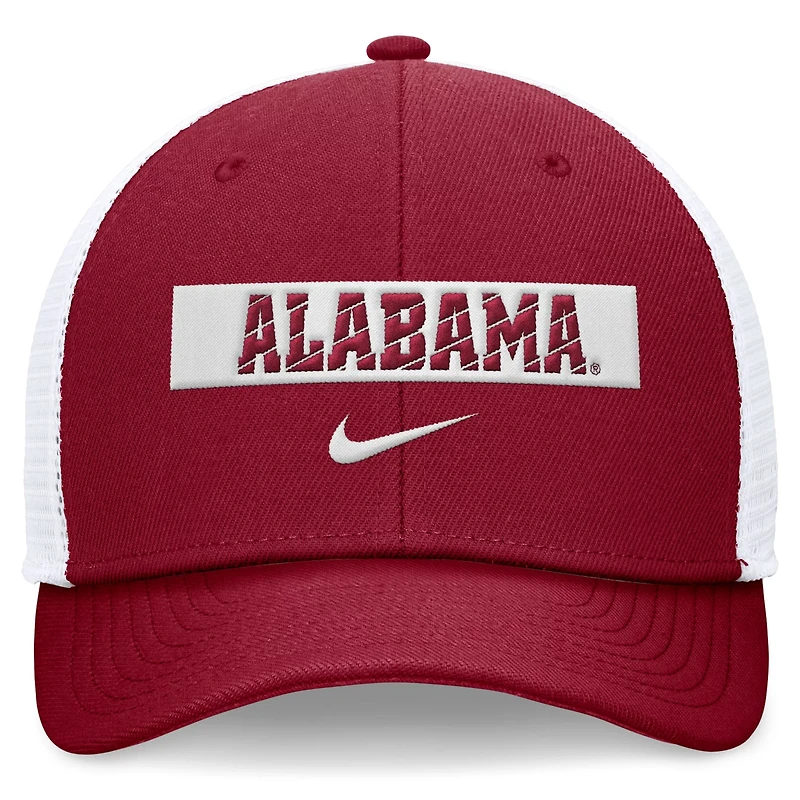 Nike Alabama Tide 2024 Sideline Trucker Adjustable Hat