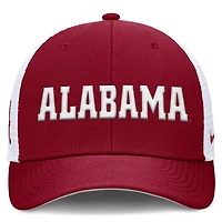 Nike Alabama Tide 2025 Dugout Coaches Rise Performance Trucker Adjustable Hat