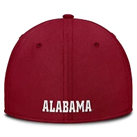 Nike Alabama Tide 2025 Dugout Coaches Rise Swoosh Performance Flex Hat