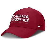 Nike Alabama Tide 2025 On-Field Gameday Club Adjustable Hat