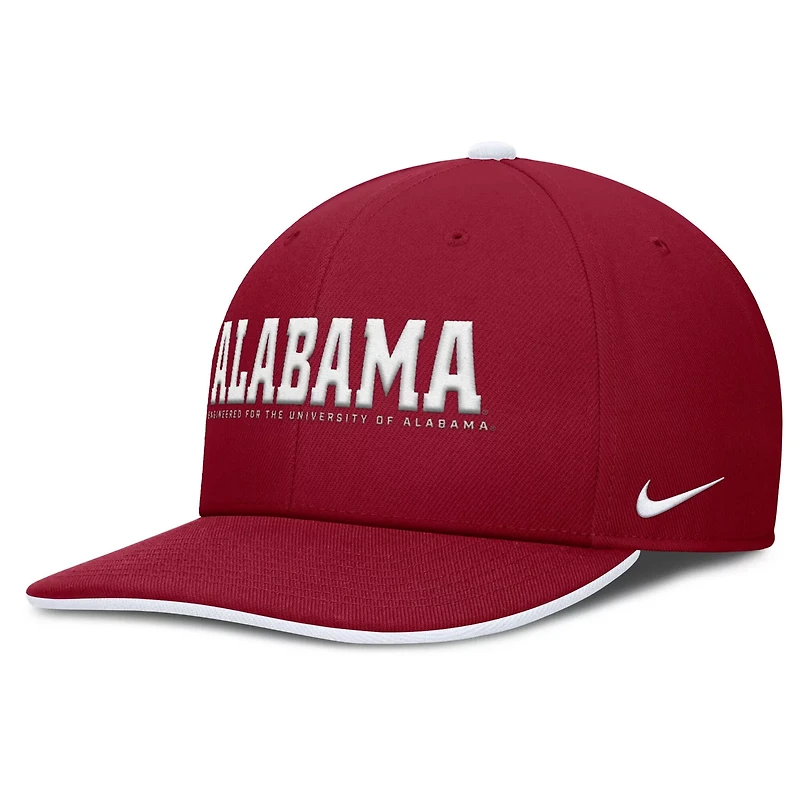 Nike Alabama Tide 2025 On-Field Pro Performance Adjustable Hat