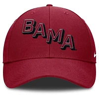Nike Alabama Tide Slanted Primetime Rise Performance Adjustable Hat
