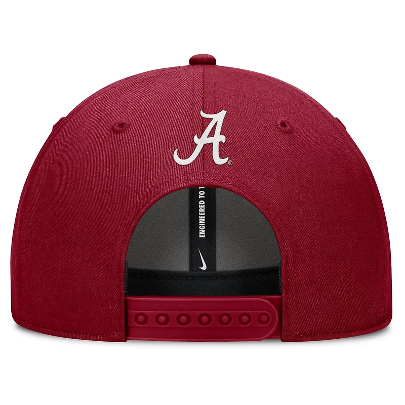Nike Alabama Tide Slanted Primetime Rise Performance Adjustable Hat