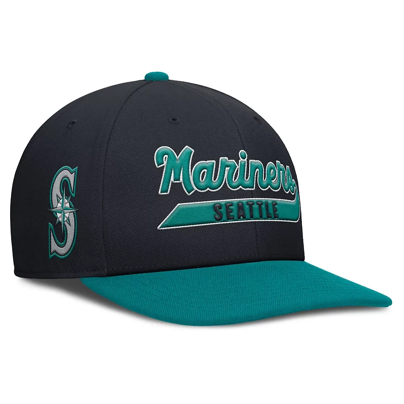 Nike Aqua Seattle Mariners Pro Performance Snapback Hat