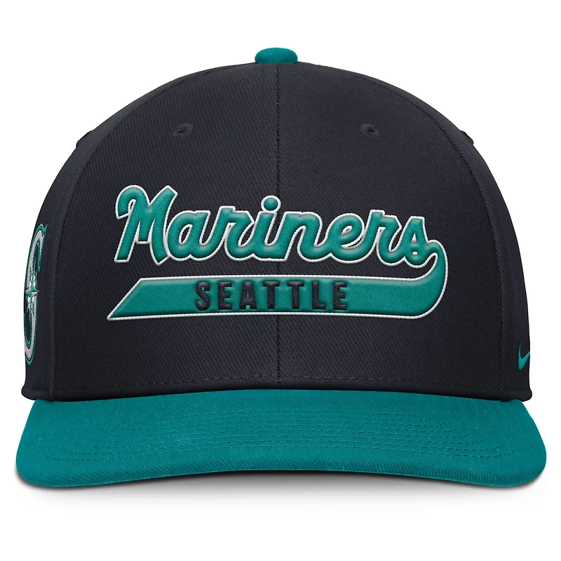 Nike Aqua Seattle Mariners Pro Performance Snapback Hat