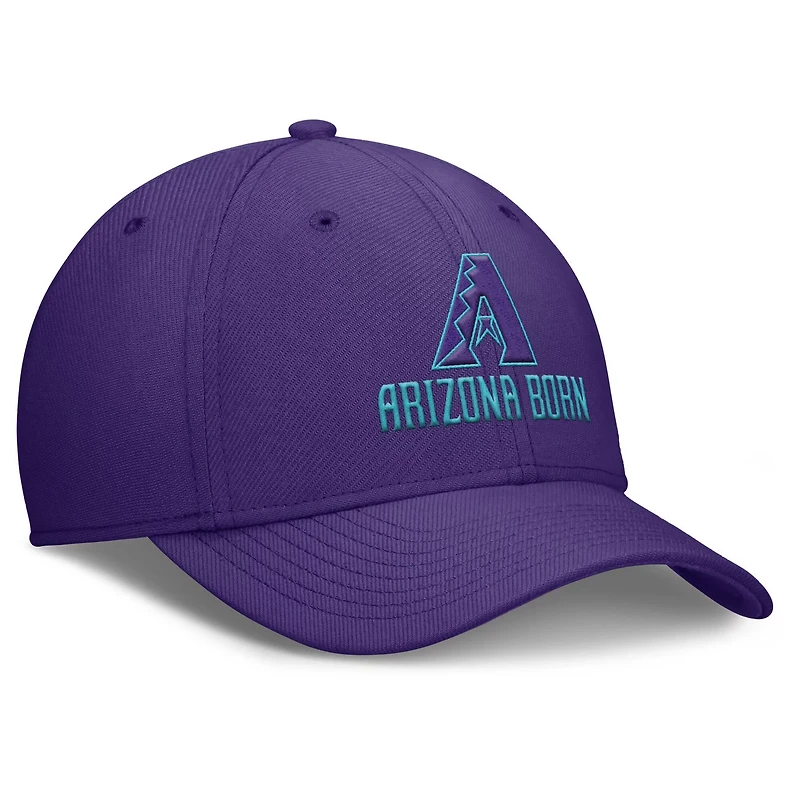 Nike Arizona Diamondbacks 2025 City Connect Rise Swoosh Performance Flex Hat