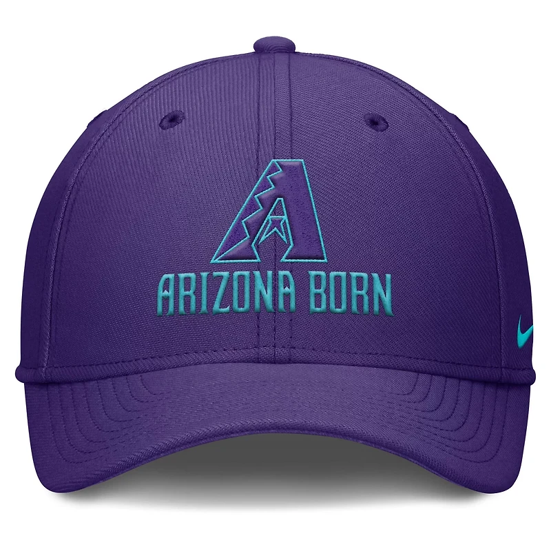Nike Arizona Diamondbacks 2025 City Connect Rise Swoosh Performance Flex Hat