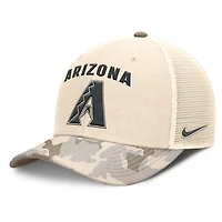 Nike Arizona Diamondbacks Camo Pack Rise Adjustable Trucker Hat