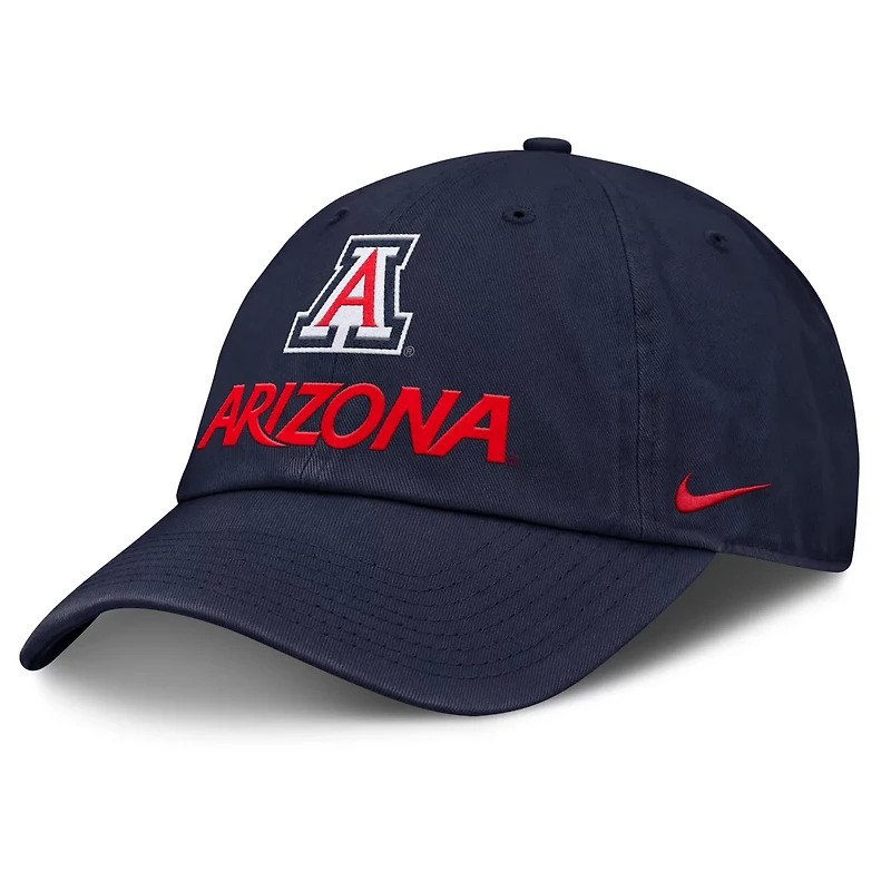 Nike Arizona Wildcats 2025 Sideline Club Adjustable Hat