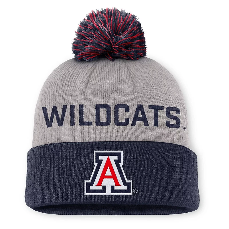 Nike Arizona Wildcats Primetime Peak Cuffed Knit Hat with Pom
