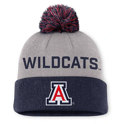 Nike Arizona Wildcats Primetime Peak Cuffed Knit Hat with Pom