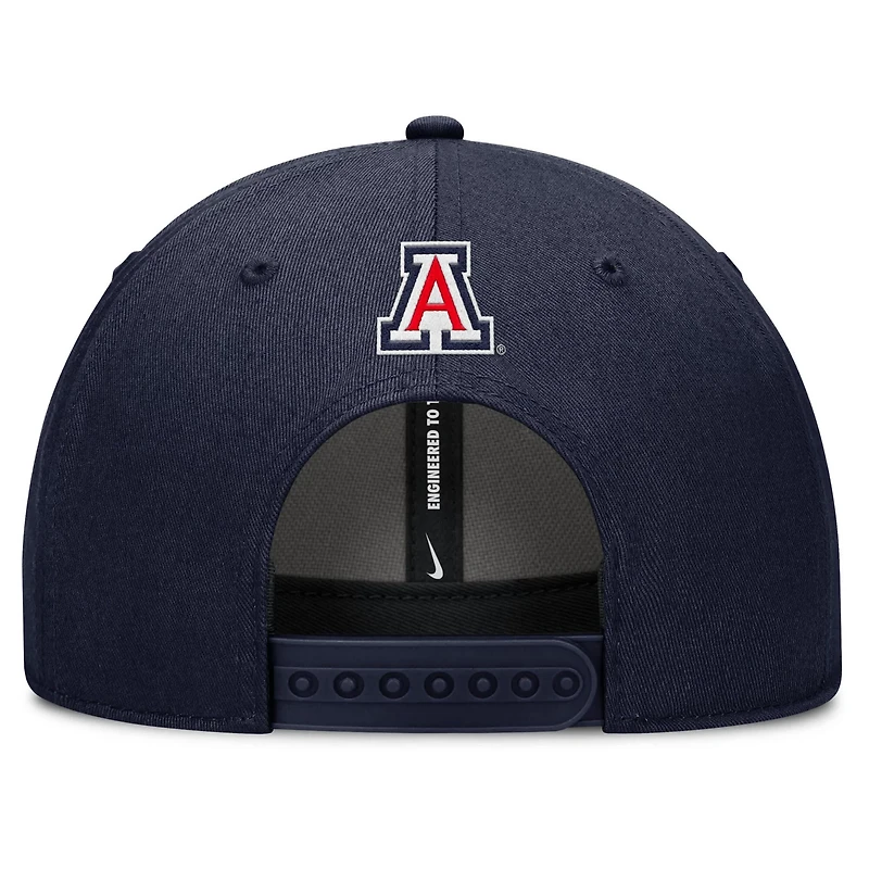 Nike Arizona Wildcats Slanted Primetime Rise Performance Adjustable Hat