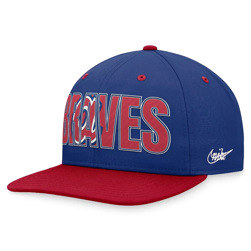 Nike Atlanta Braves Cooperstown Collection Pro Snapback Hat