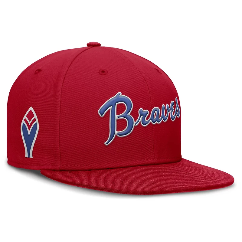 Nike Atlanta Braves Cooperstown True Performance Fitted Hat