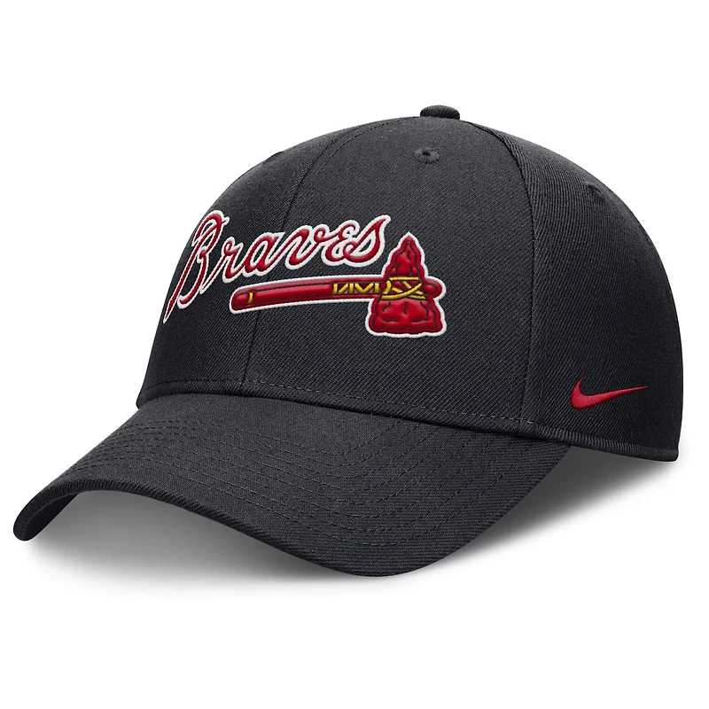 Nike Atlanta Braves Rise Gaberdine Adjustable Hat