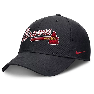 Nike Atlanta Braves Rise Gaberdine Adjustable Hat