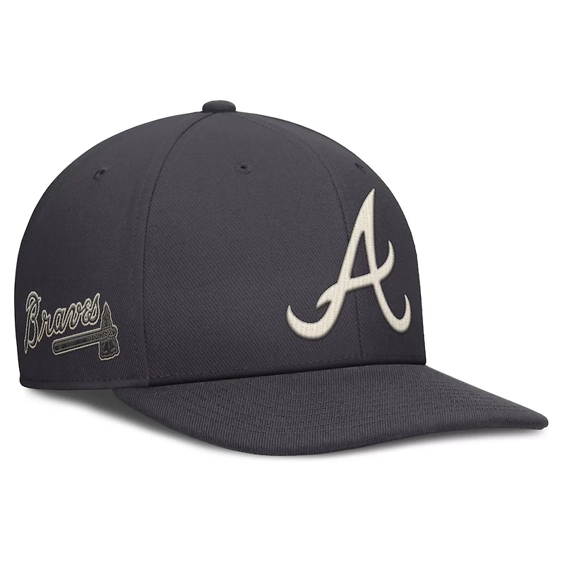 Nike Atlanta Braves Statement Pro Snapback Hat
