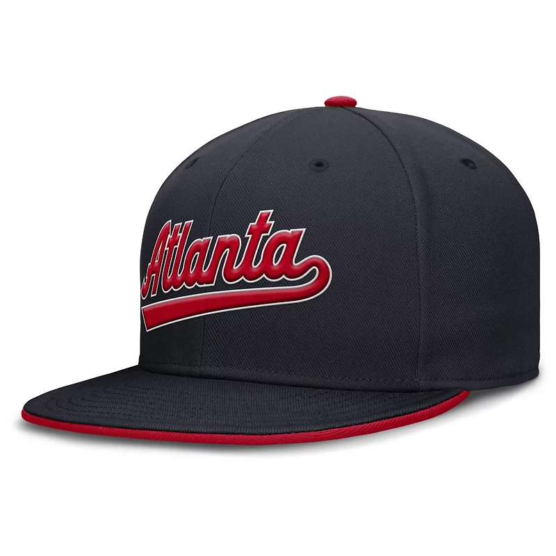 Nike Atlanta Braves True Performance Fitted Hat
